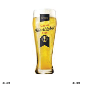 Carling Black Label Beer Glass 500ML