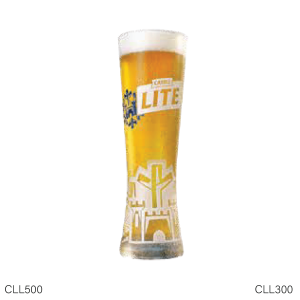 Castle Light Beer Glass 500ML